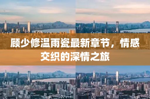 顾少修温雨瓷最新章节，情感交织的深情之旅