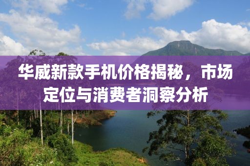 华威新款手机价格揭秘，市场定位与消费者洞察分析