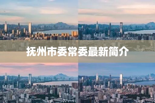 抚州市委常委最新简介