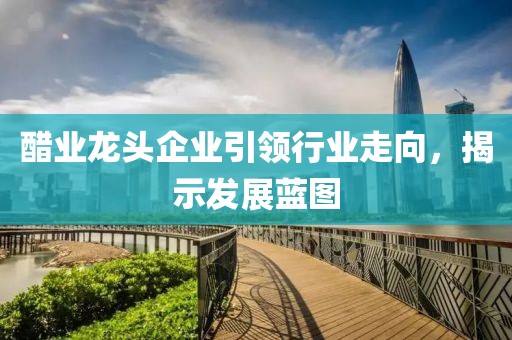醋业龙头企业引领行业走向，揭示发展蓝图