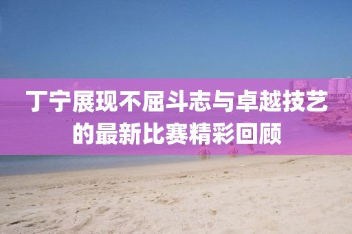 丁宁展现不屈斗志与卓越技艺的最新比赛精彩回顾
