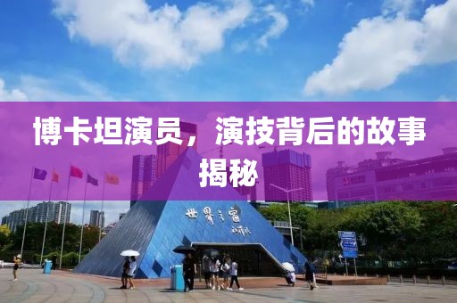 博卡坦演员，演技背后的故事揭秘