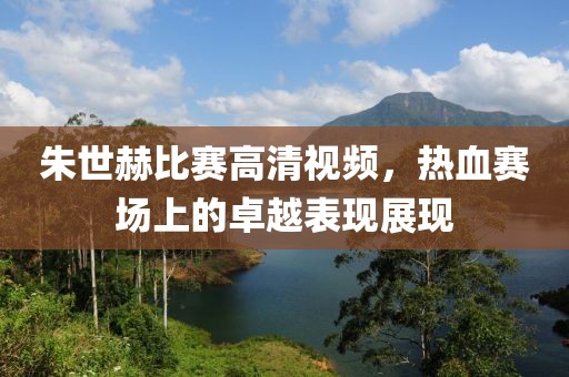 朱世赫比赛高清视频，热血赛场上的卓越表现展现