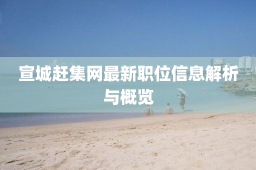 宣城赶集网最新职位信息解析与概览