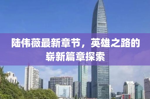 陆伟薇最新章节，英雄之路的崭新篇章探索