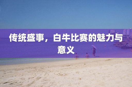 传统盛事，白牛比赛的魅力与意义