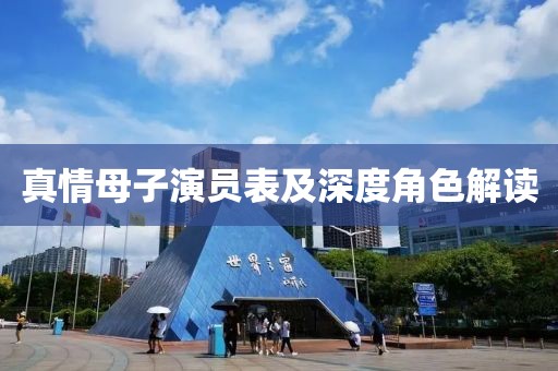 真情母子演员表及深度角色解读