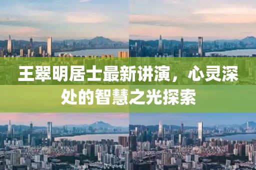 王翠明居士最新讲演，心灵深处的智慧之光探索