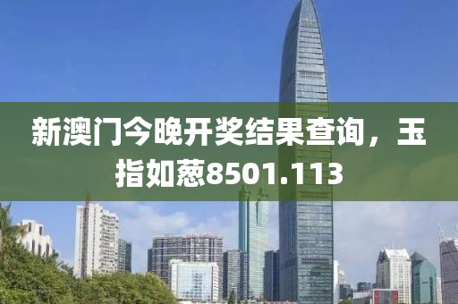 新澳门今晚开奖结果查询，玉指如葱8501.113