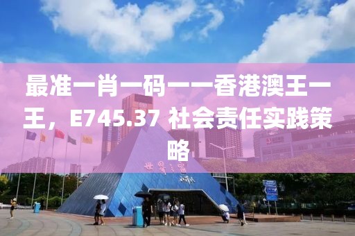 最准一肖一码一一香港澳王一王，E745.37 社会责任实践策略