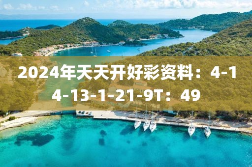 2024年天天开好彩资料：4-14-13-1-21-9T：49