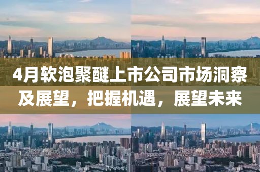 4月软泡聚醚上市公司市场洞察及展望，把握机遇，展望未来