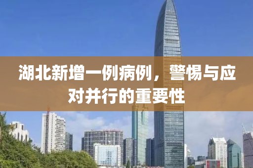 湖北新增一例病例，警惕与应对并行的重要性