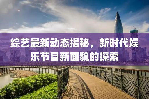 综艺最新动态揭秘，新时代娱乐节目新面貌的探索