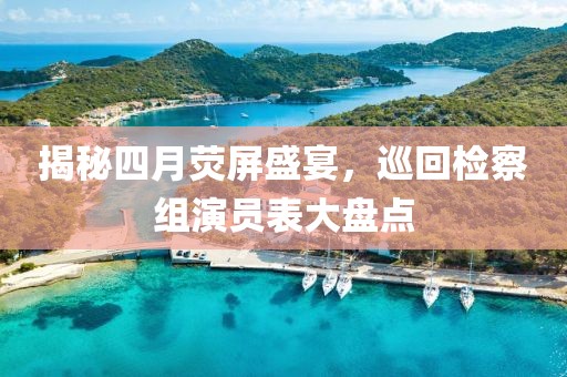 揭秘四月荧屏盛宴，巡回检察组演员表大盘点