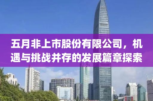 五月非上市股份有限公司，机遇与挑战并存的发展篇章探索