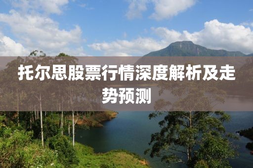 托尔思股票行情深度解析及走势预测
