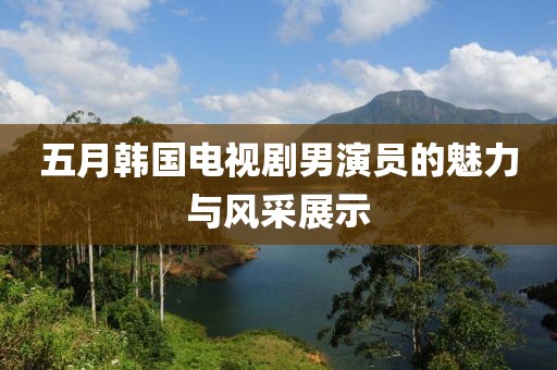 五月韩国电视剧男演员的魅力与风采展示
