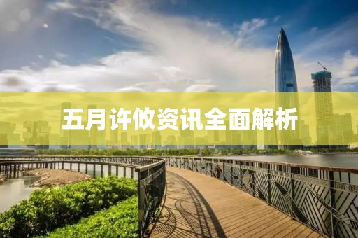 五月许攸资讯全面解析
