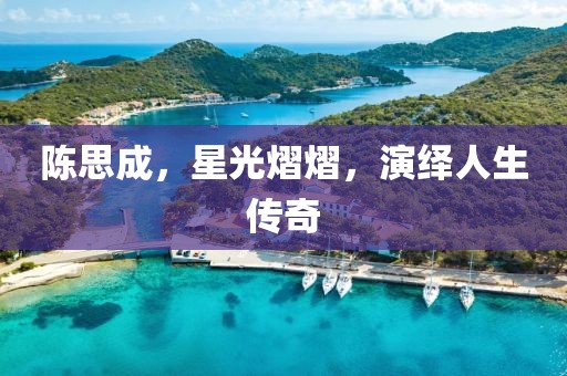 陈思成，星光熠熠，演绎人生传奇