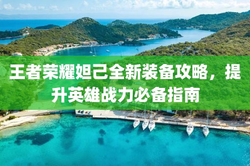 王者荣耀妲己全新装备攻略，提升英雄战力必备指南
