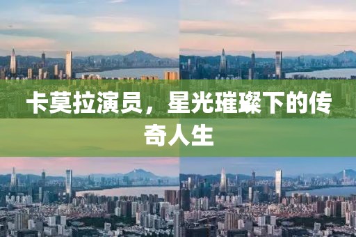 卡莫拉演员，星光璀璨下的传奇人生