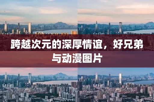 跨越次元的深厚情谊，好兄弟与动漫图片