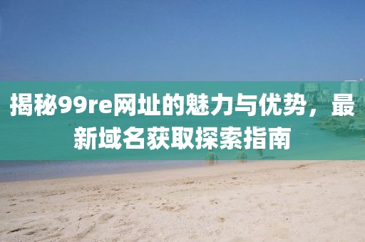 揭秘99re网址的魅力与优势，最新域名获取探索指南