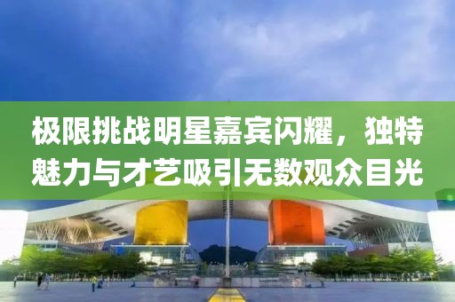 极限挑战明星嘉宾闪耀，独特魅力与才艺吸引无数观众目光