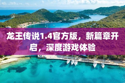 龙王传说1.4官方版，新篇章开启，深度游戏体验