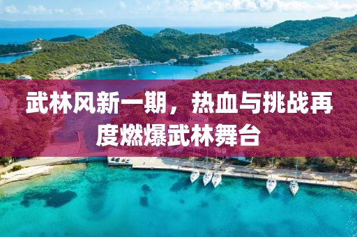 武林风新一期，热血与挑战再度燃爆武林舞台