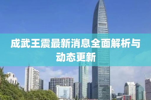 成武王震最新消息全面解析与动态更新
