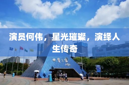 演员何伟，星光璀璨，演绎人生传奇