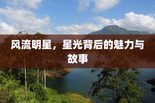 风流明星，星光背后的魅力与故事