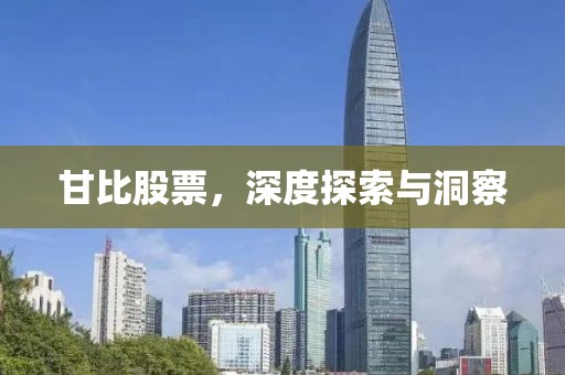 甘比股票，深度探索与洞察