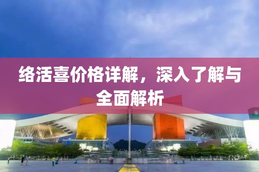 络活喜价格详解，深入了解与全面解析