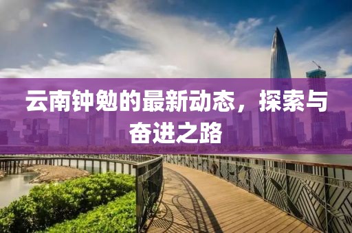 云南钟勉的最新动态，探索与奋进之路