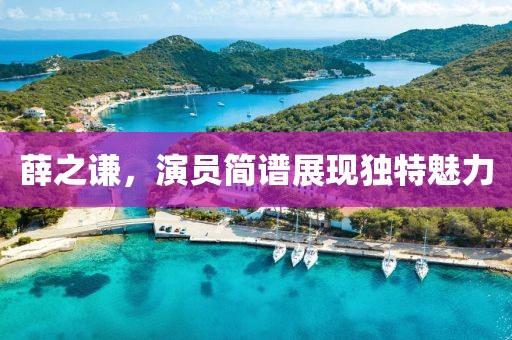 薛之谦，演员简谱展现独特魅力