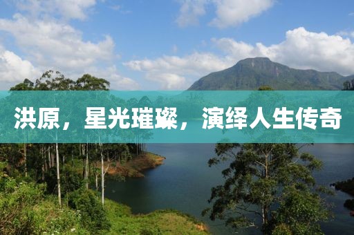 洪原，星光璀璨，演绎人生传奇