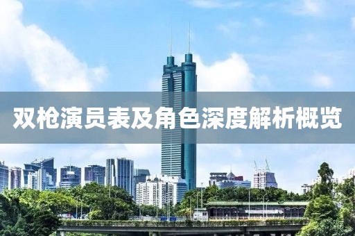 双枪演员表及角色深度解析概览
