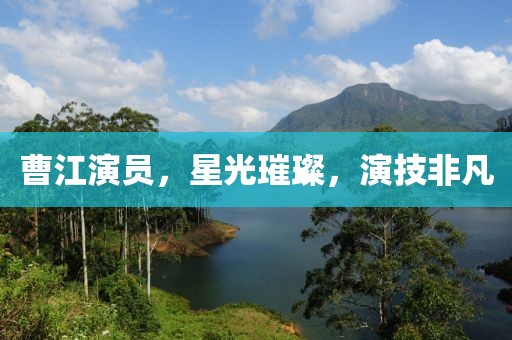 曹江演员，星光璀璨，演技非凡