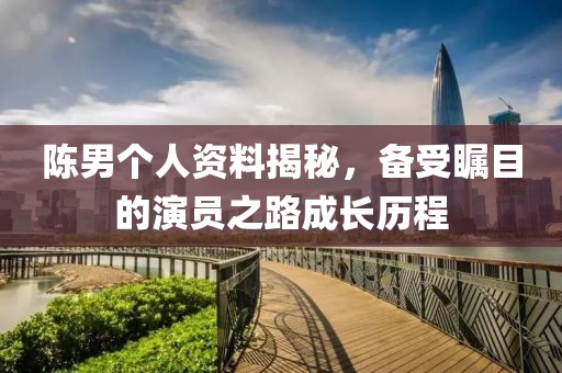 陈男个人资料揭秘，备受瞩目的演员之路成长历程