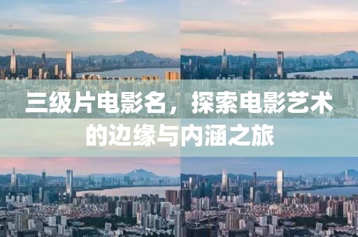 三级片电影名，探索电影艺术的边缘与内涵之旅