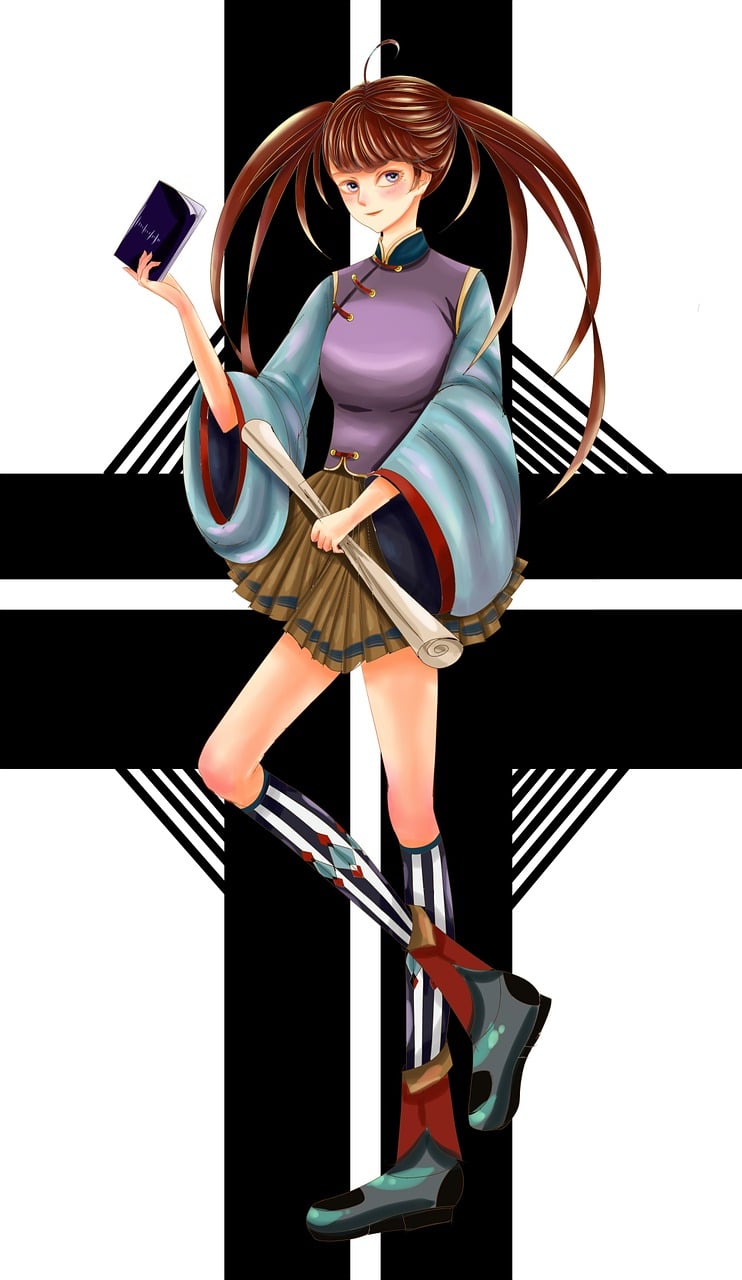 从想象到现实，动漫衣服的创意绘画之旅